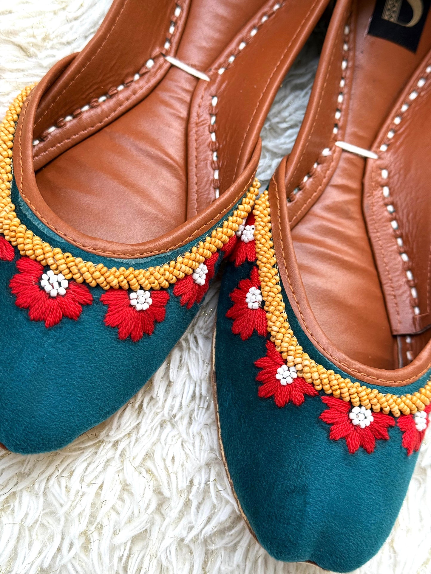 Floral Teal
